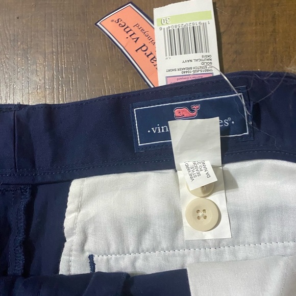 Vineyard Vines Navy Breaker Shorts - Picture 6 of 8